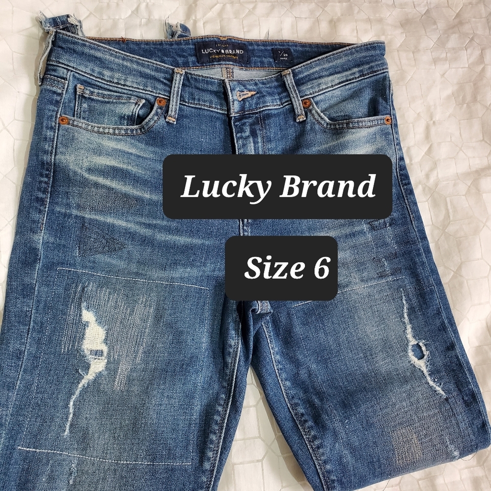 Lucky Brand Ava Skinny Jeans Size 6/28 ANKLE